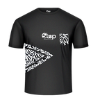 Black Kente Arrow Pocket Tee