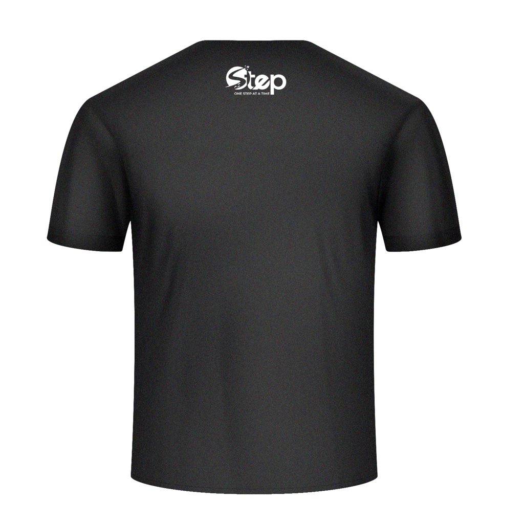 Black Wild Zebra Stripe Tee