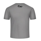 Grey & Blue Abstract Print T-Shirt – STEP