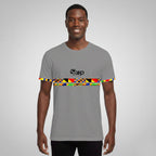 Grey Tribal Amber Stripe Tee