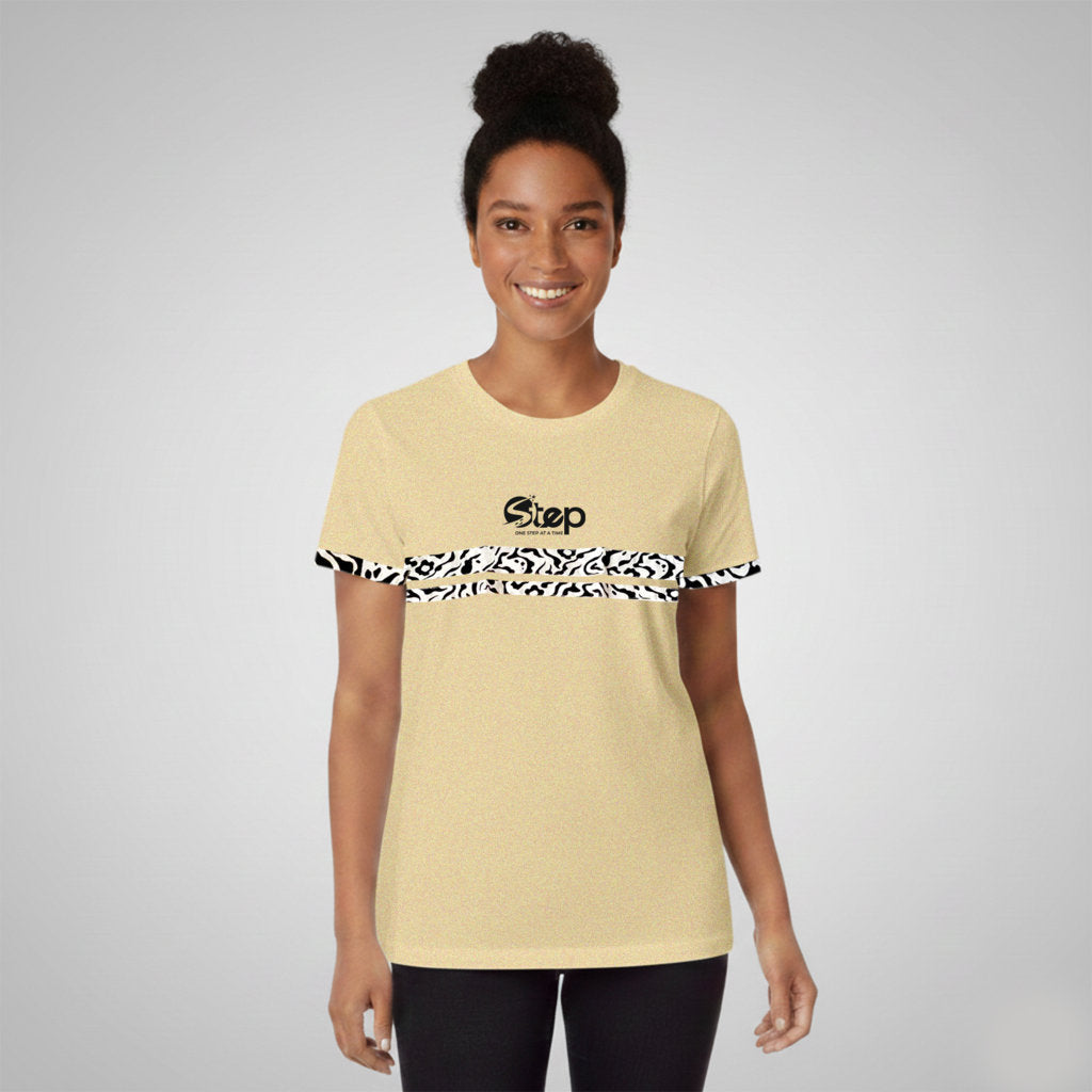 Urban Stripe Beige Zebra T-Shirt