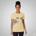 Light Beige Kente Arrow Pocket Tee