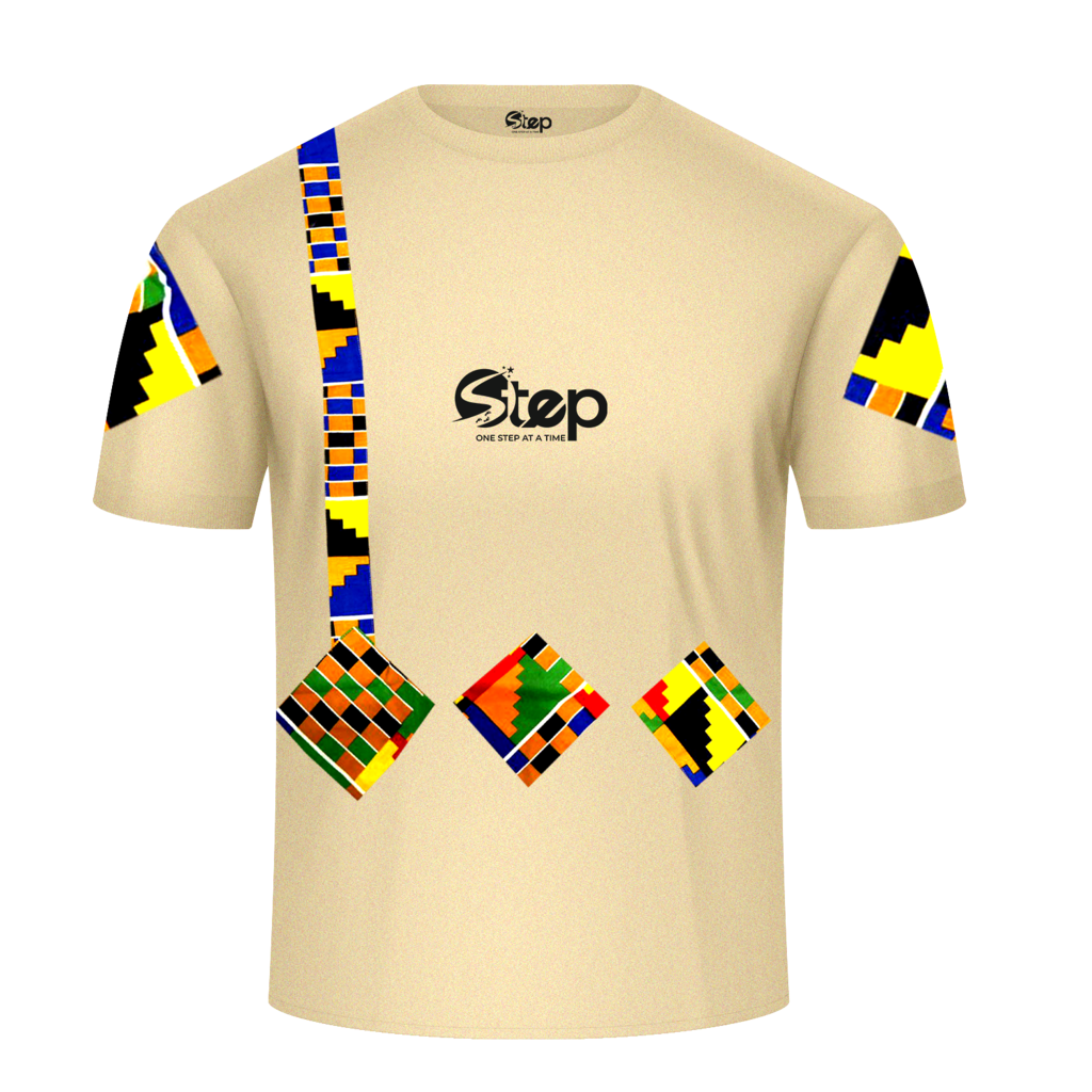 Monochrome Safari – Beige Tee