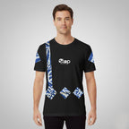 Monochrome Safari – Black Tee