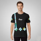 Monochrome Safari – Black Tee