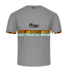 Grey Tribal Amber Stripe Tee