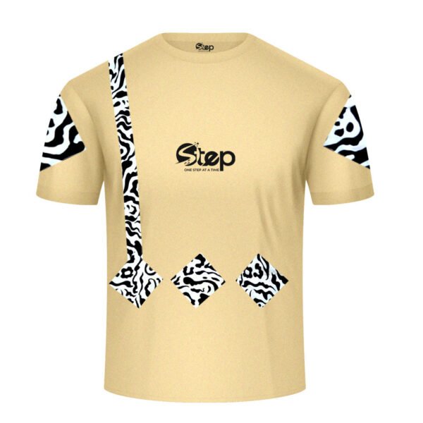 Monochrome Safari – Beige Tee